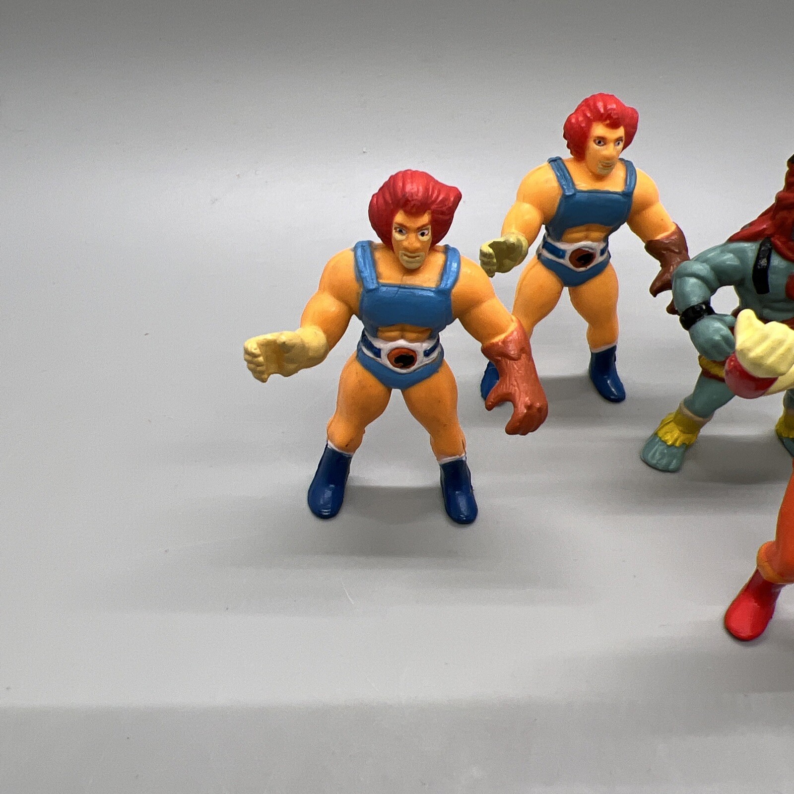 Miniature Thundercat Pvc Mini 1986 Vintage Figure telepix wolf lion-o mum-ra