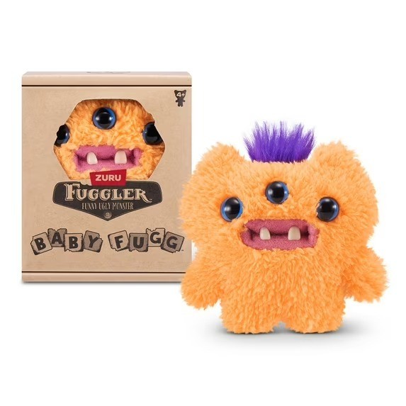 Zuru Fuggler Baby Fuggs Series 4 3.5&Prime; Soft Plush Ugly Monster Stuffed Animal Toy