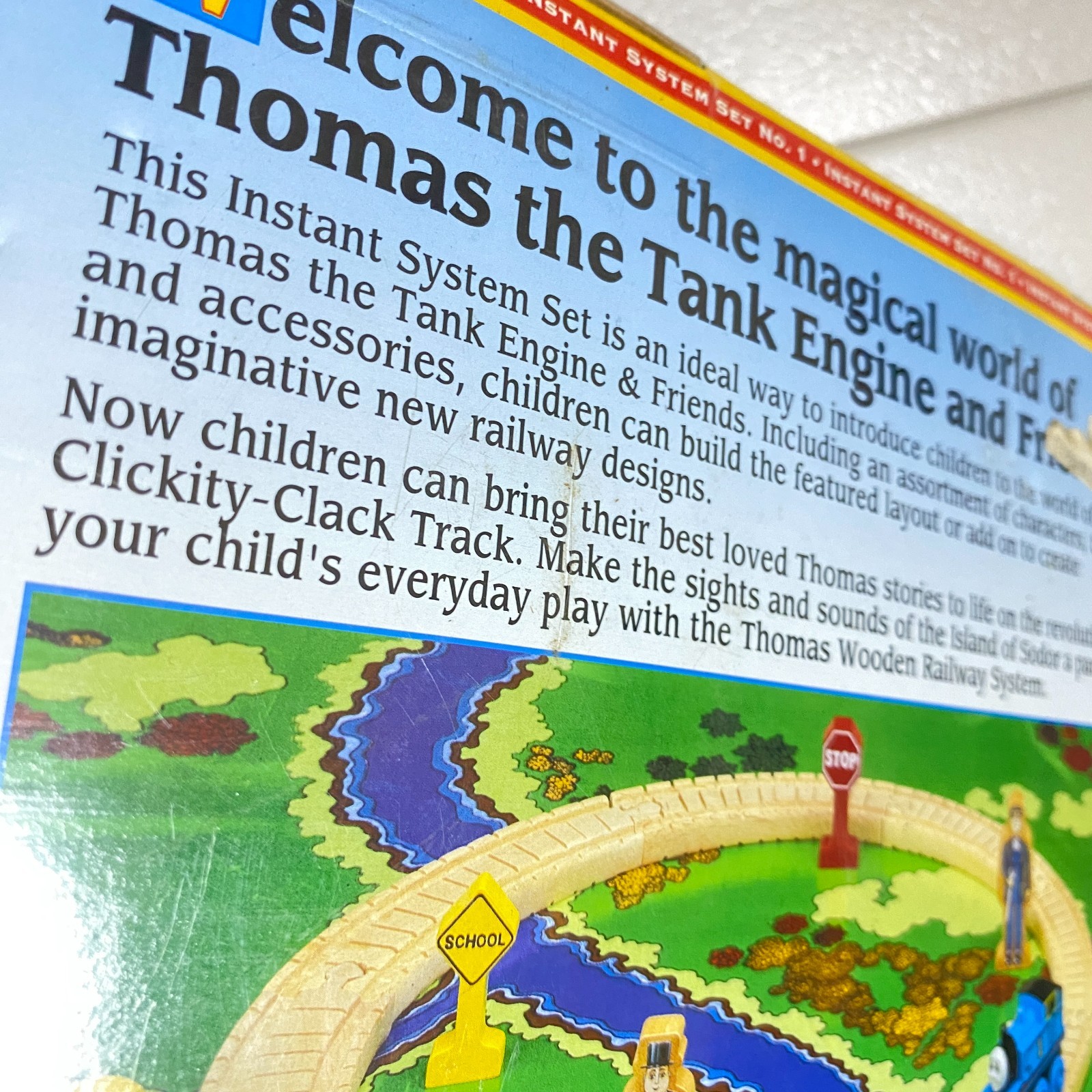 Britt Allcroft Thomas Tank Engine & Friends Wooden Instant System Set No 1