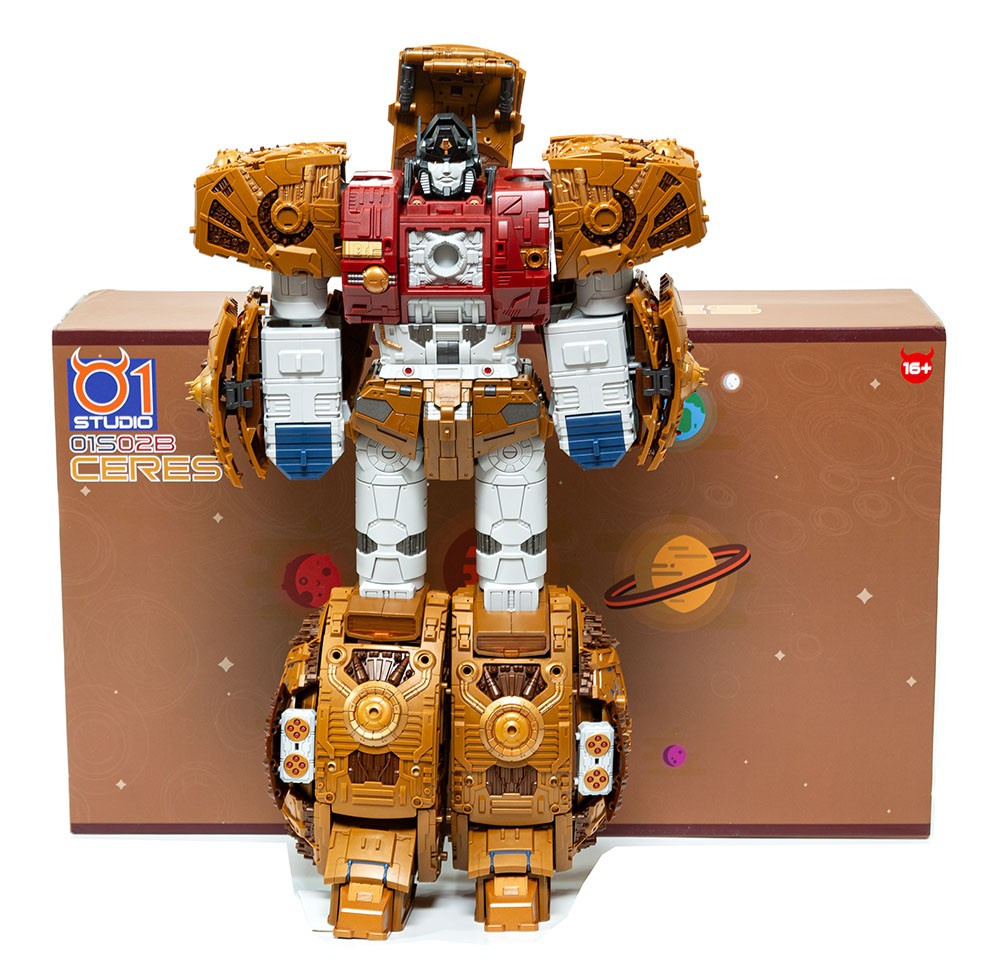 01-Studio 01S02B Primus the Creator Seed CERES Yellow Ver. Action Figure toy