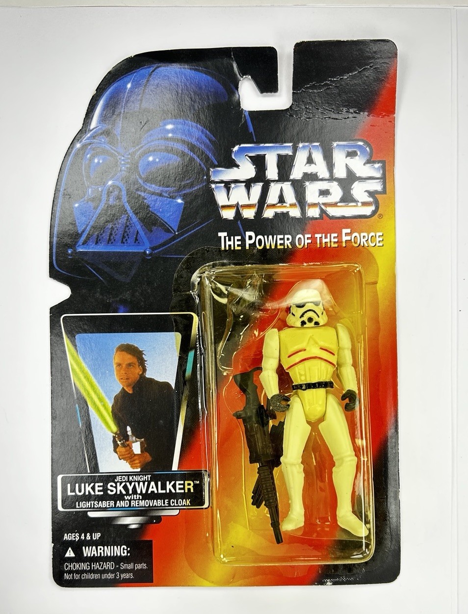 Star Wars Brazil POTF2 Knock Off Bootleg Stormtrooper 3.75&Prime; Action Figure