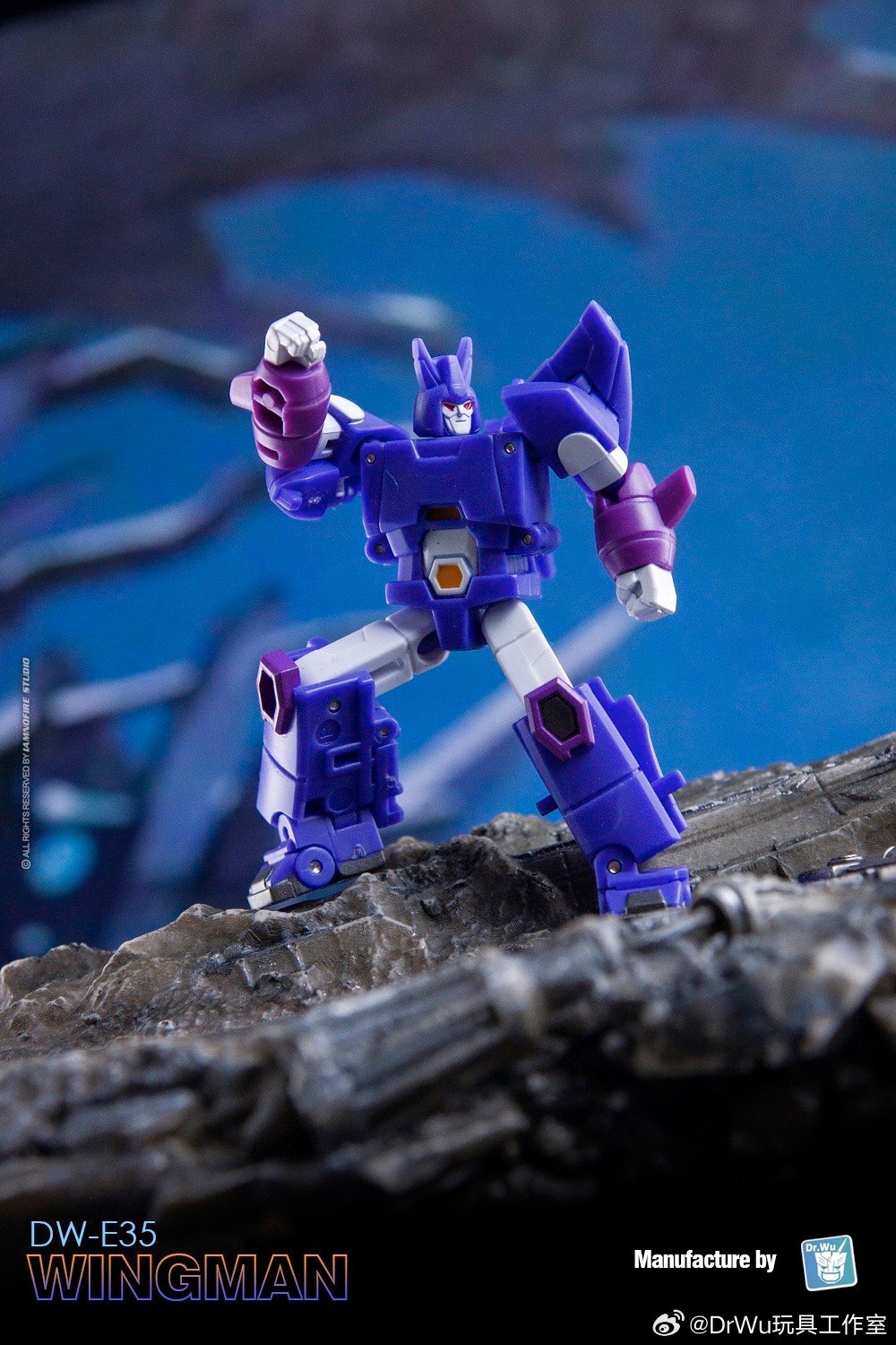 DR.WU DW-E35 Wingman DW-E34 Wasp E34G GOLDEN BEETLE MINI Robot 4.5-6 cm Figure