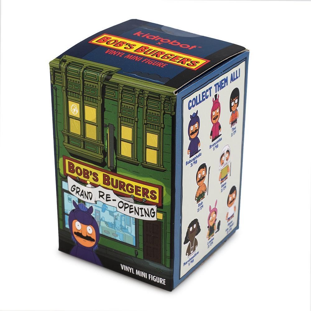 ONE BLIND BOX BOB&rsquo;S BURGERS SERIES 2 VINYL MINI FIGURE BY KIDROBOT