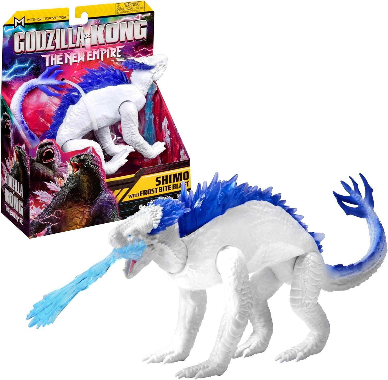 Godzilla x Kong The New Empire 6&Prime; Shimo Figure with Frost Bite Blast -New/Sealed