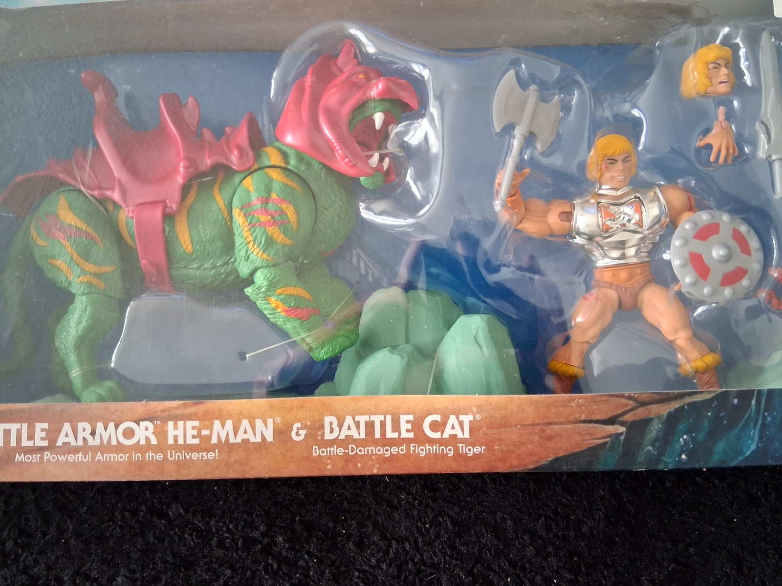 Masters of the Universe He-Man & Battle Cat set Mattel
