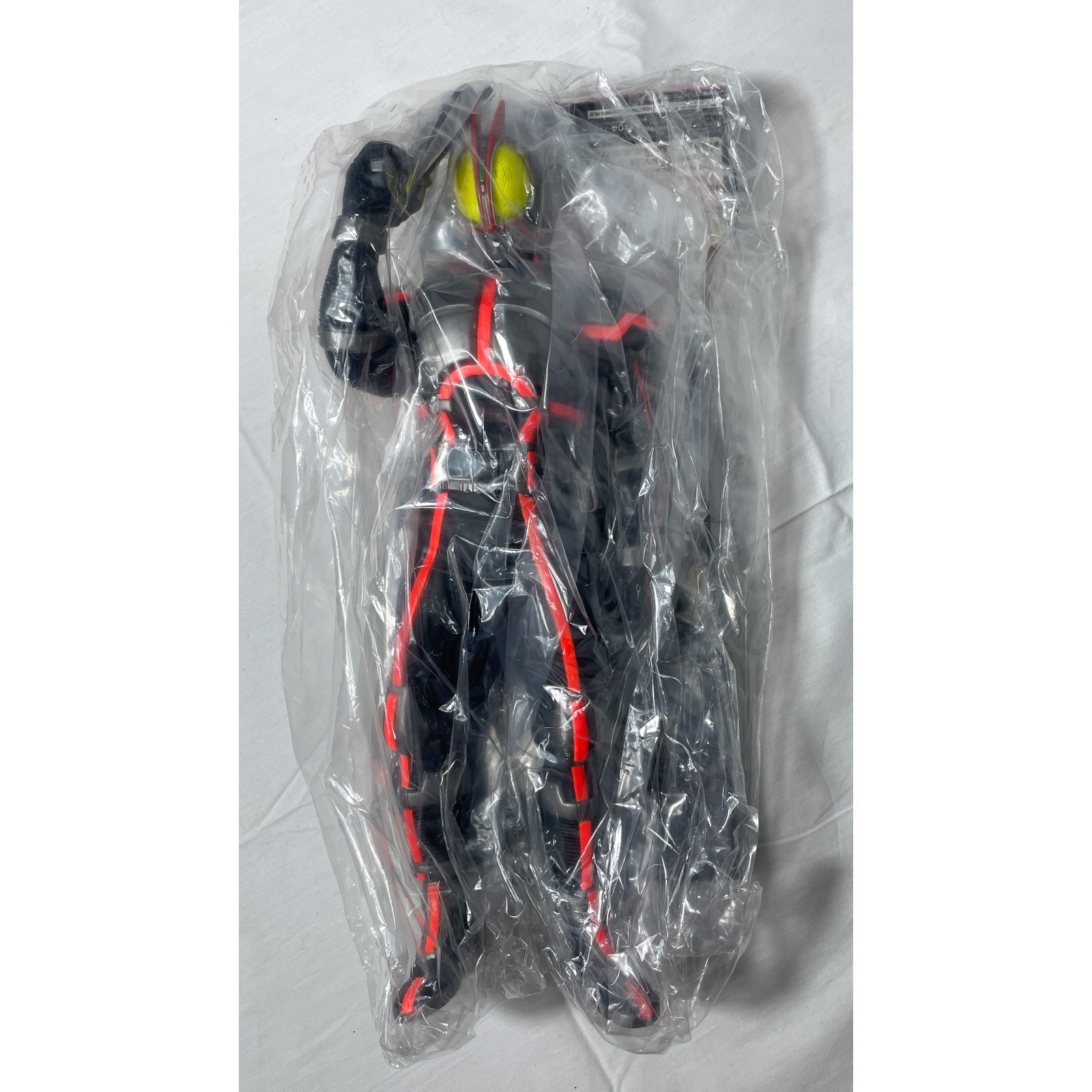 Large 12” 2003 Banpresto Kamen Rider Faiz Figure with display stand