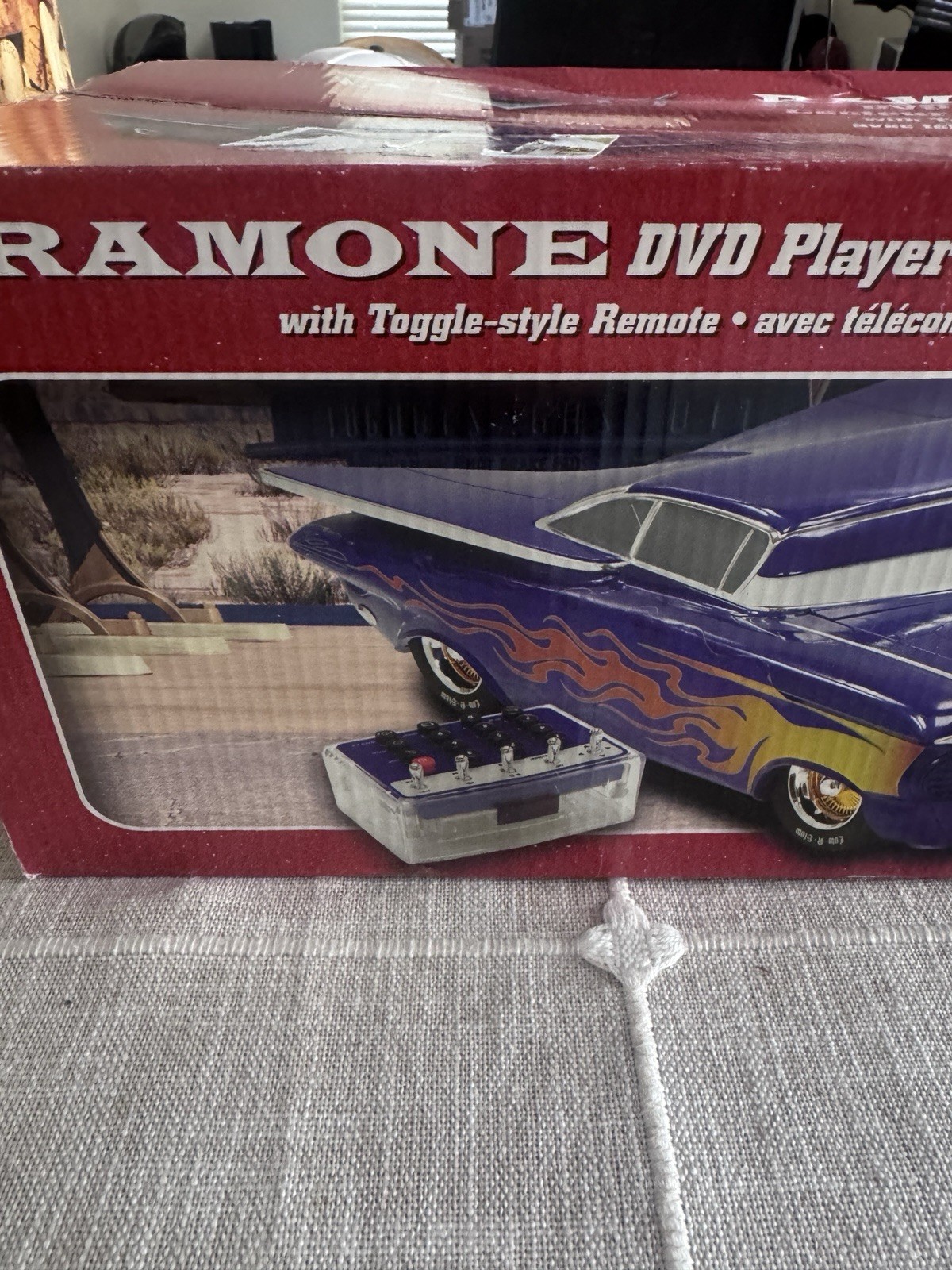 Disney Pixar Cars Ramone DVD Player – Complete in Original Box Disney BRAND NEW
