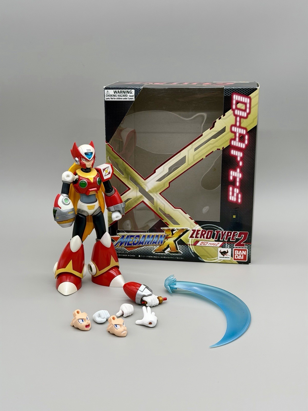 Bandai D-Arts Mega Man X ZERO TYPE 2 Action Figure US Version Read Description
