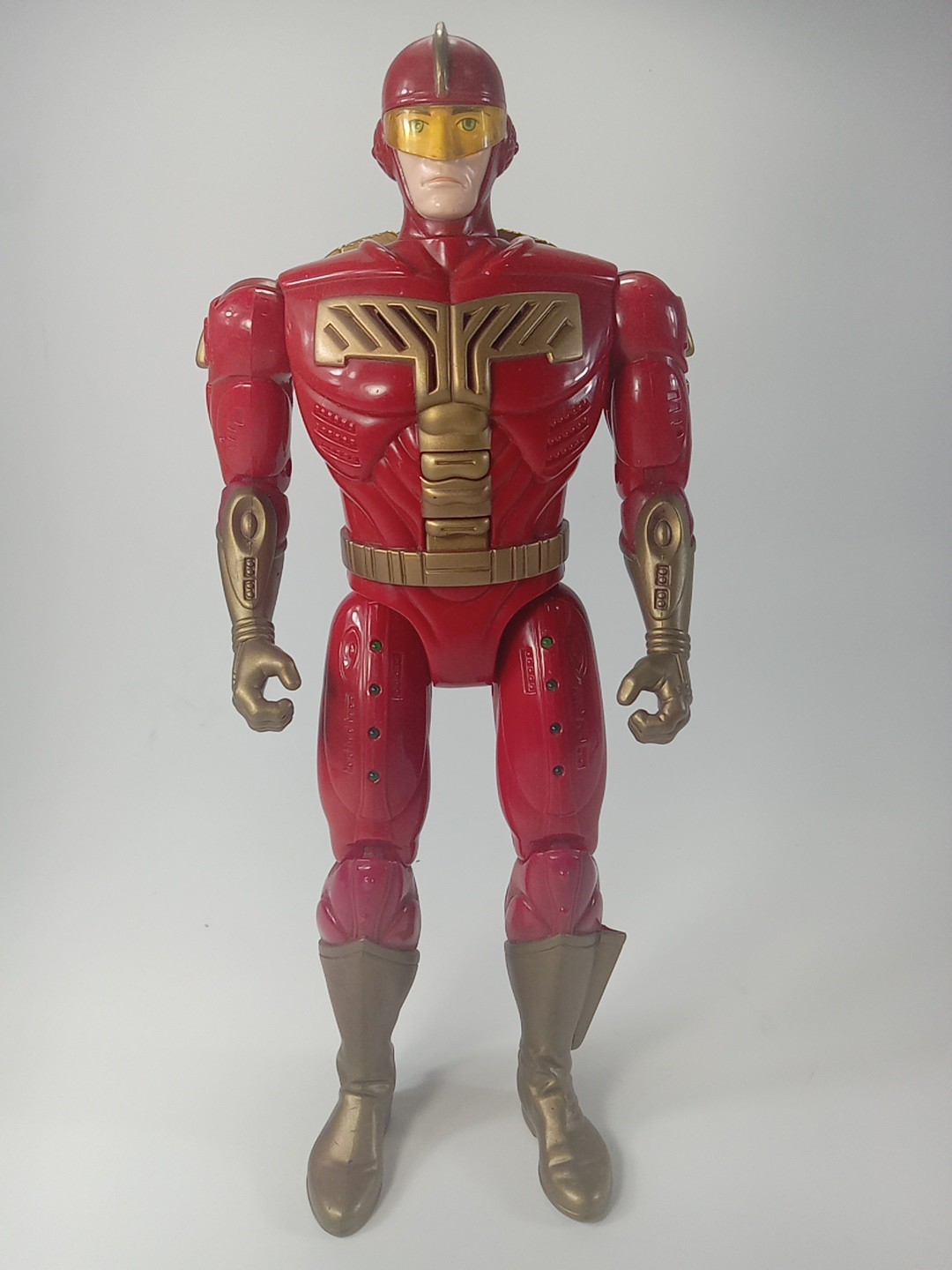 Tiger Electronics 1996 Turbo Man Action Figure W/ Jetpack -Jingle all the Way