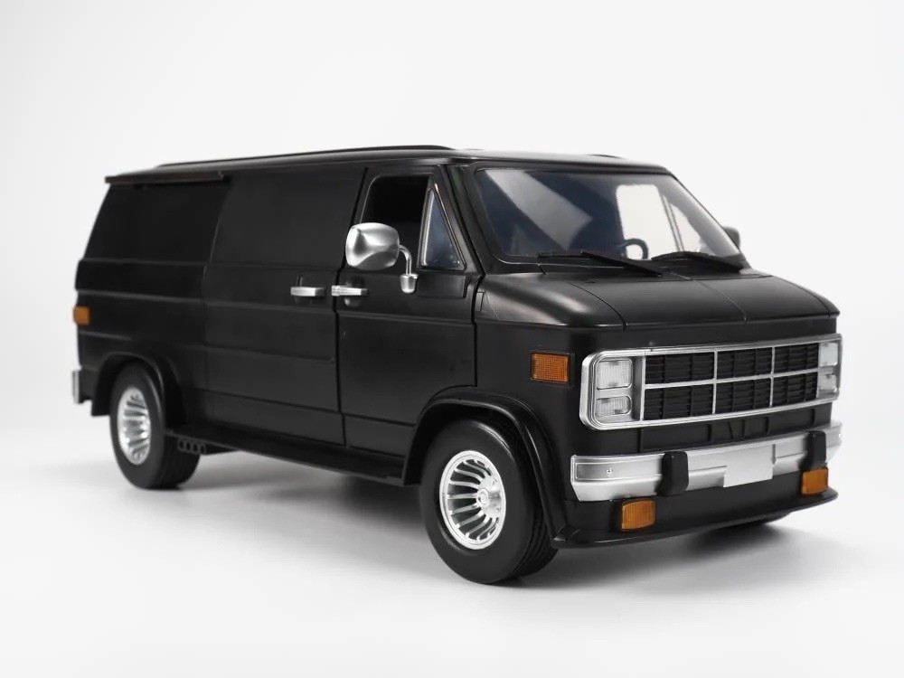 US Seller [MIB] Ramen Economical Vans REV02 Black 1/12 Scale Vehicle