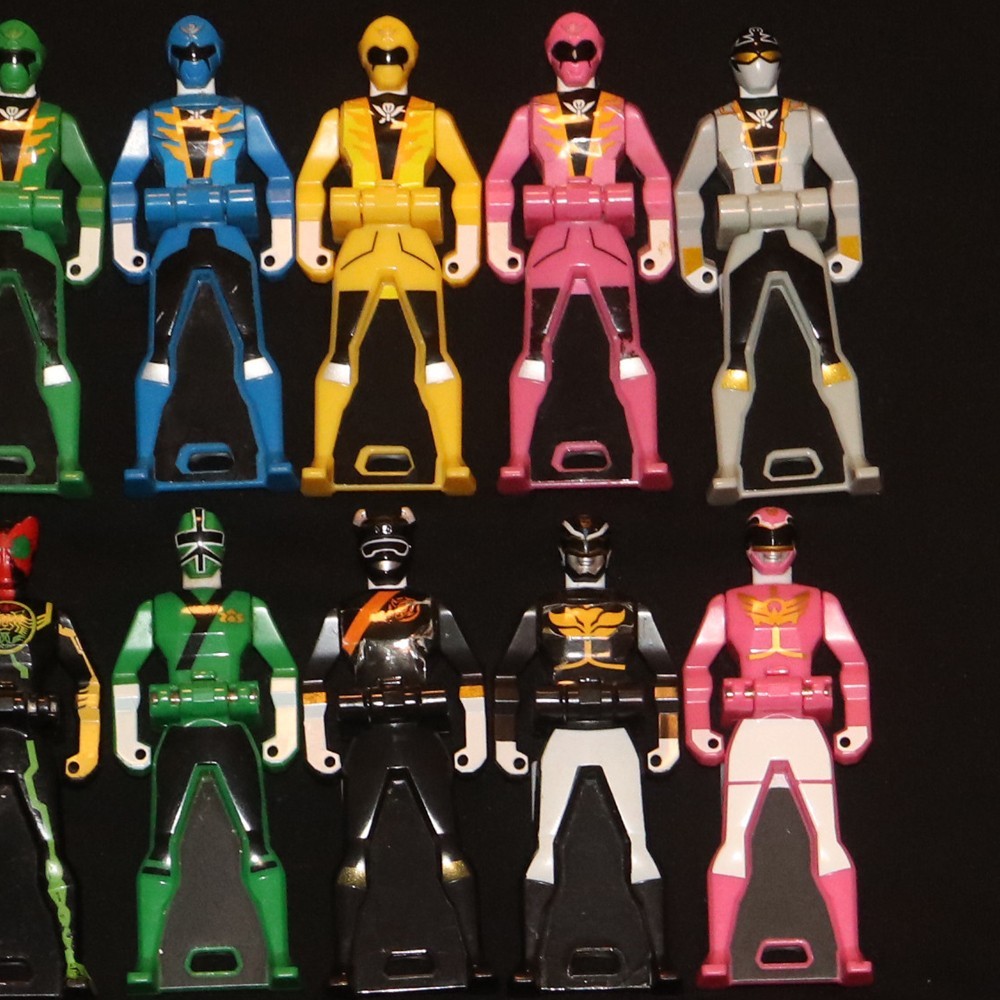 POWER RANGERS GOKAIGER Super Megaforce DX Mobirates 18p Key Morpher Goseiger set