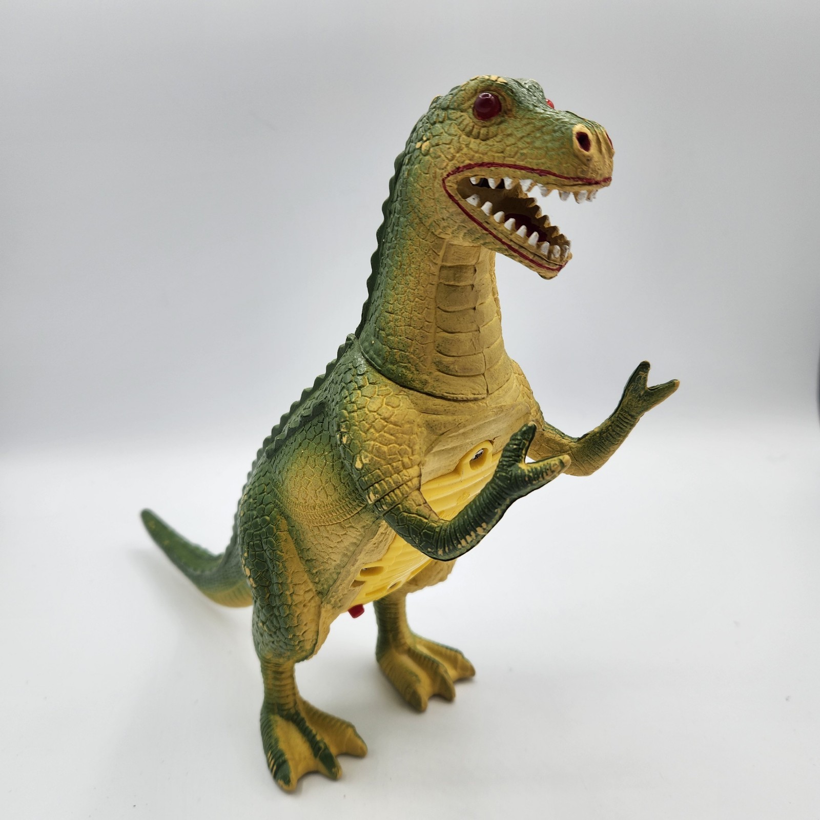 Vintage 1990 Imperial Light Up Roaring T Rex Dinosaur Figure Tyranosaurus
