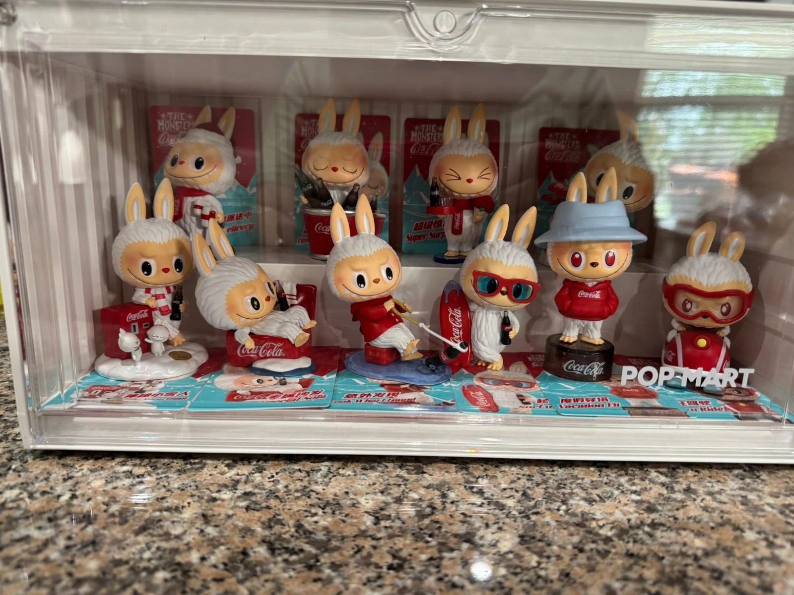 POP MART THE MONSTERS Labubu Coca-Cola Series Figure Blind Box 10pcs set