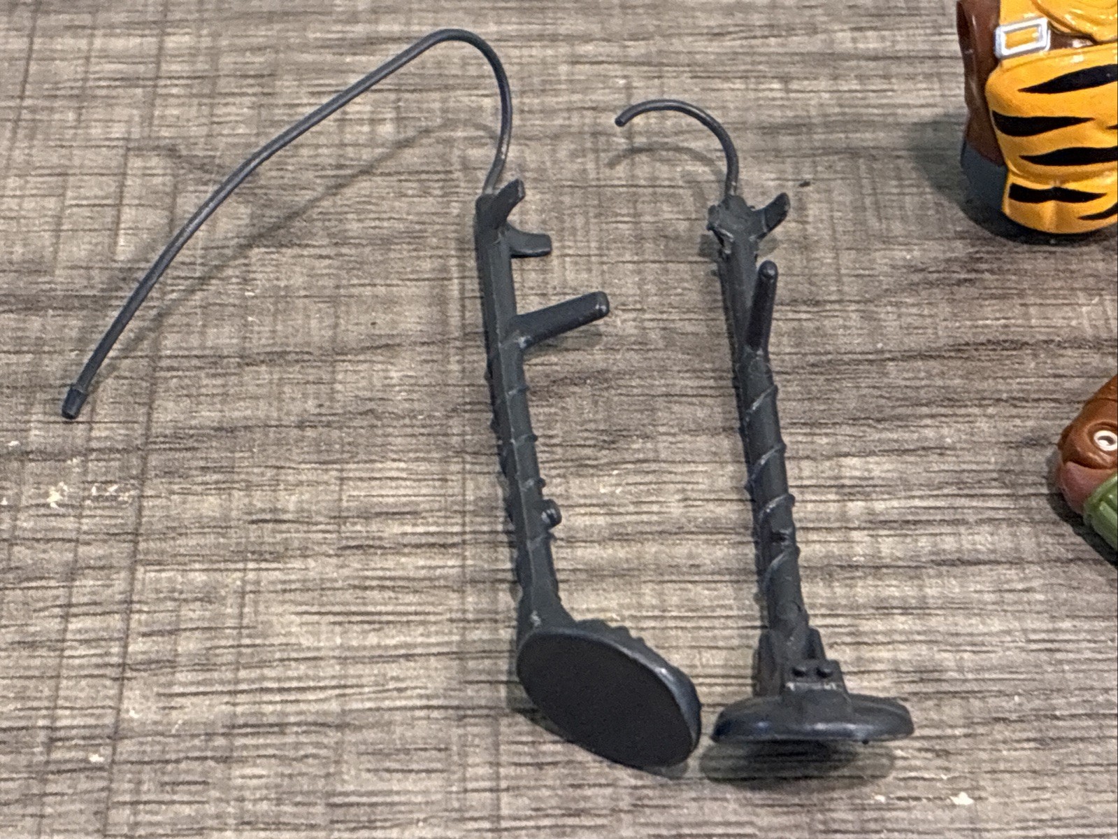 GI Joe Tiger Force Tripwire Accessories (Metal detectors) and Body Parts