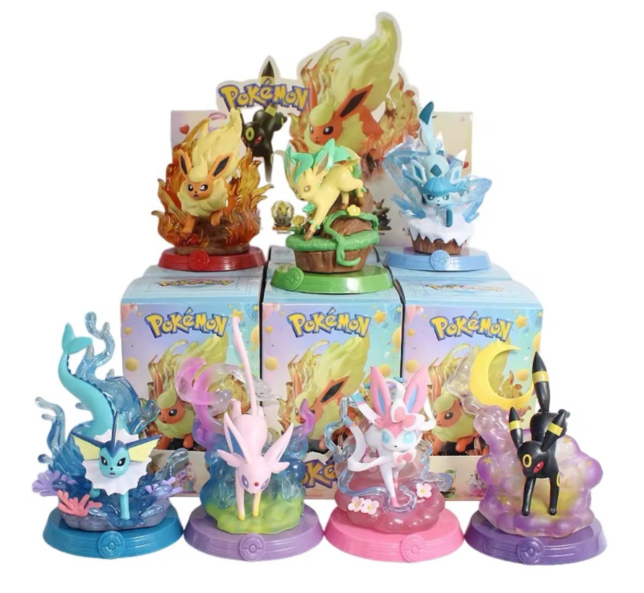 You Pick! Funism Pokémon Eevee Adventure Complete Set 9 box(No repeat)