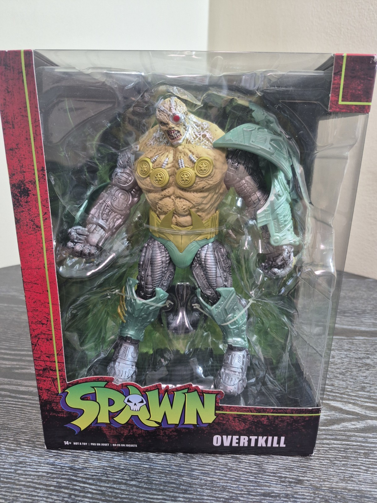 McFarlane Toys Spawn Overtkill Figurine Action Figure 9” Brand NEW!