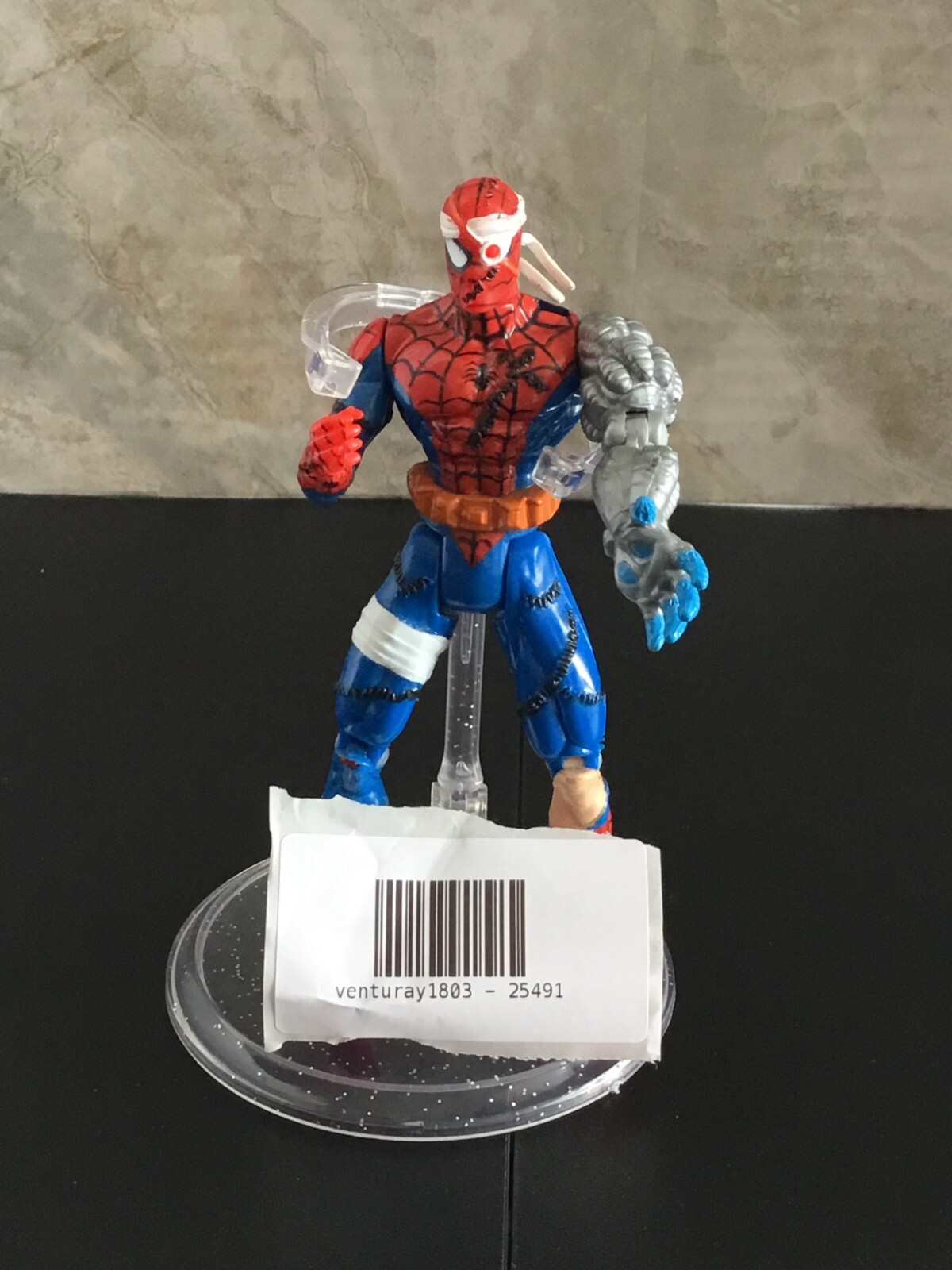 Spider Man Animated Series Action Figure Cyborg Spiderman Vintage Marvel Comics