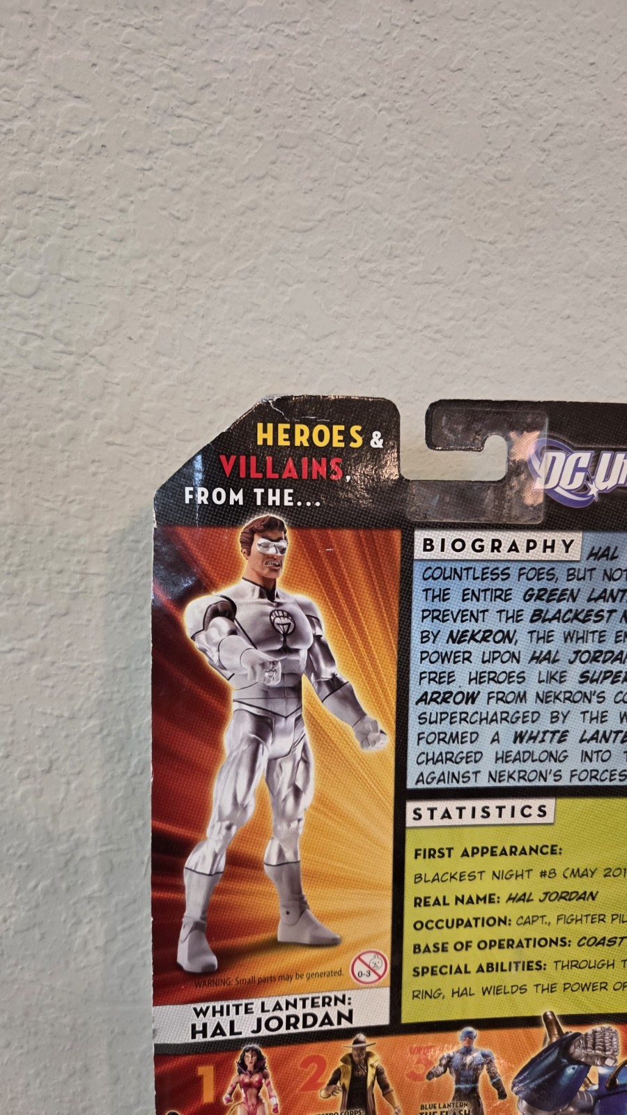 DC Universe Classics WHITE LANTERN Hal Jordan, Wave 17 Fig.6, Anti-Monitor BAF