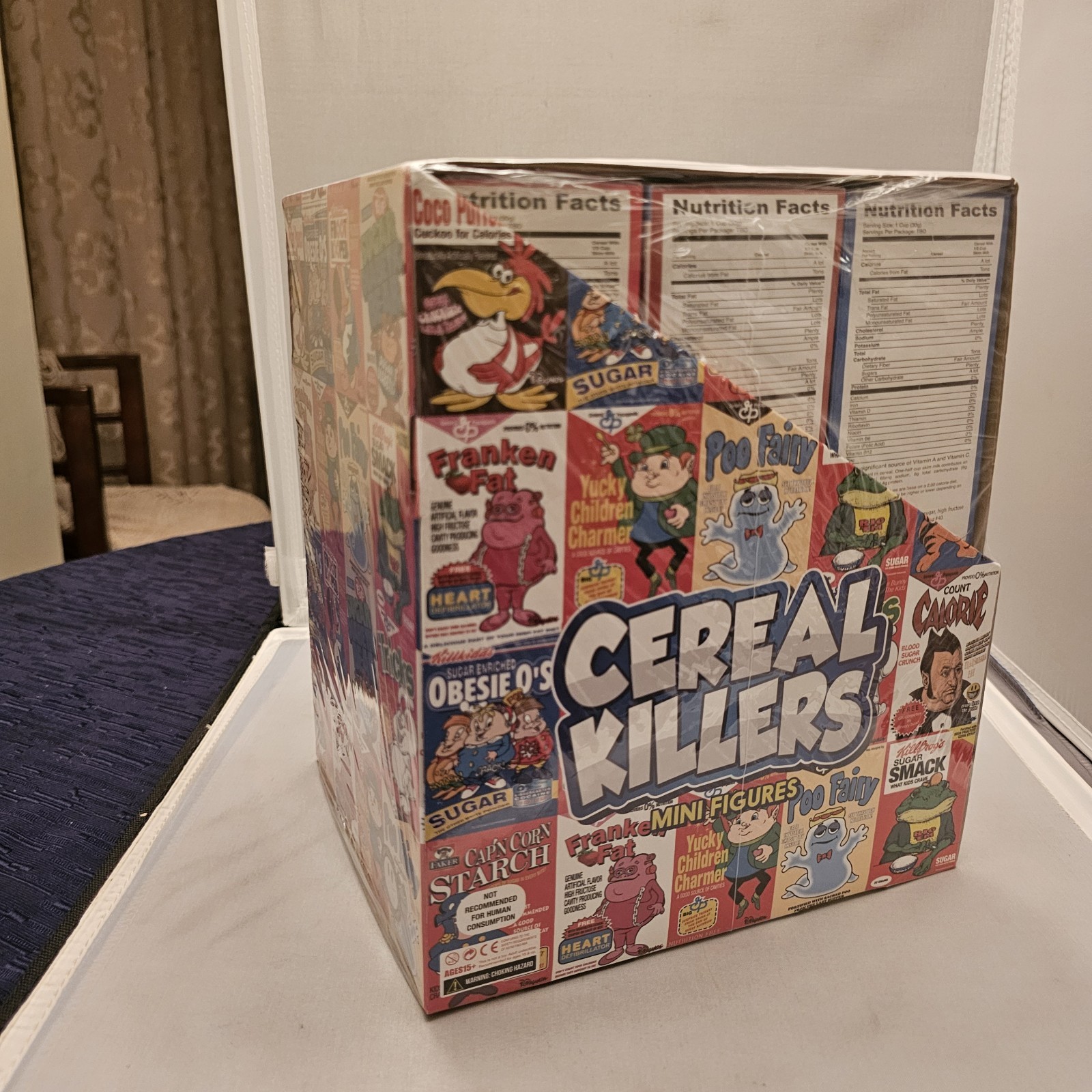 Cereal Killers COMPLETE SET Full Case 12 Vinyl Figures 3” Popaganda Ron English