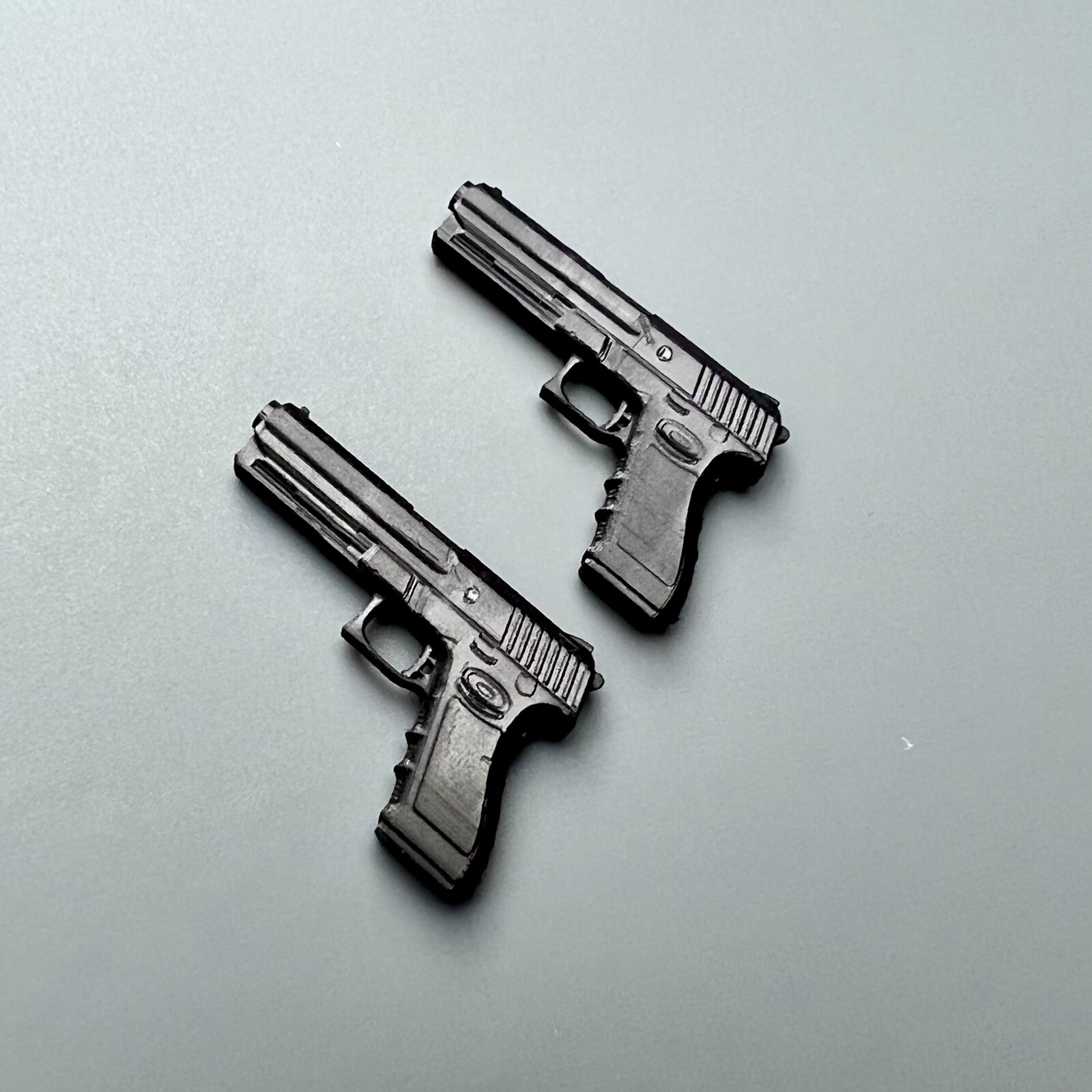 S.H. Figuarts Scale “Custom Design” 45 handguns (Lot x2) – Deadpool 3D Printed