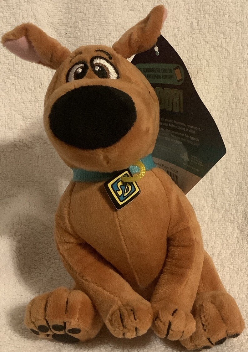 New Scooby Doo Plush Stuffed Animal Toy 7&Prime; Cartoon Authentic TV Movie Cute