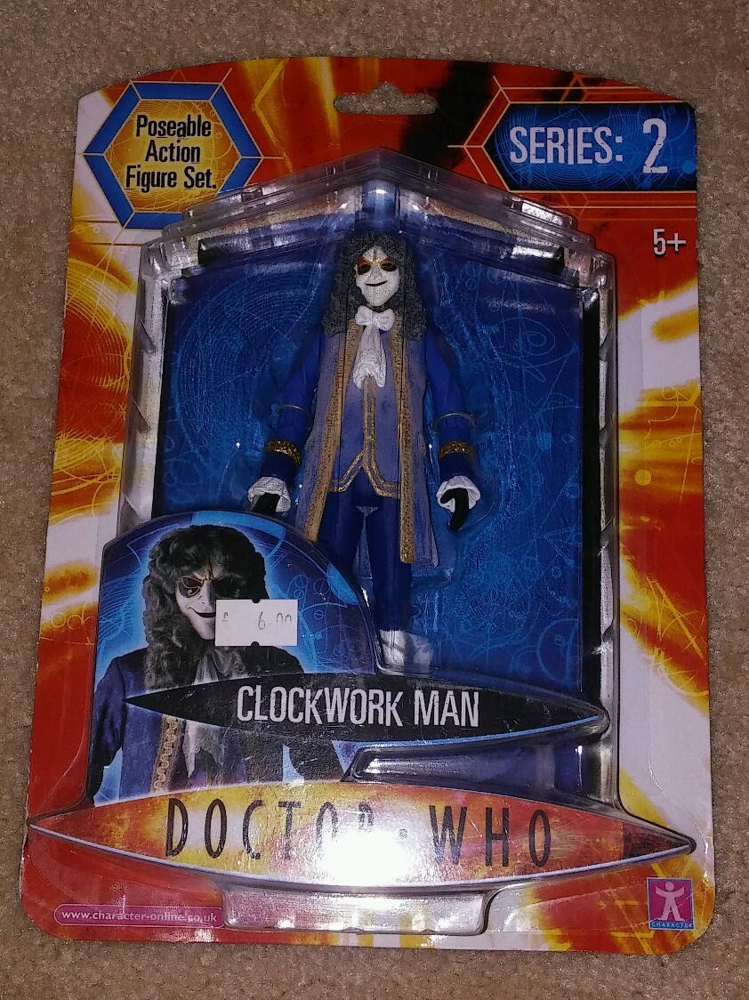 Doctor Who Character Options Clockwork Man Blue 5&Prime; Action Figure