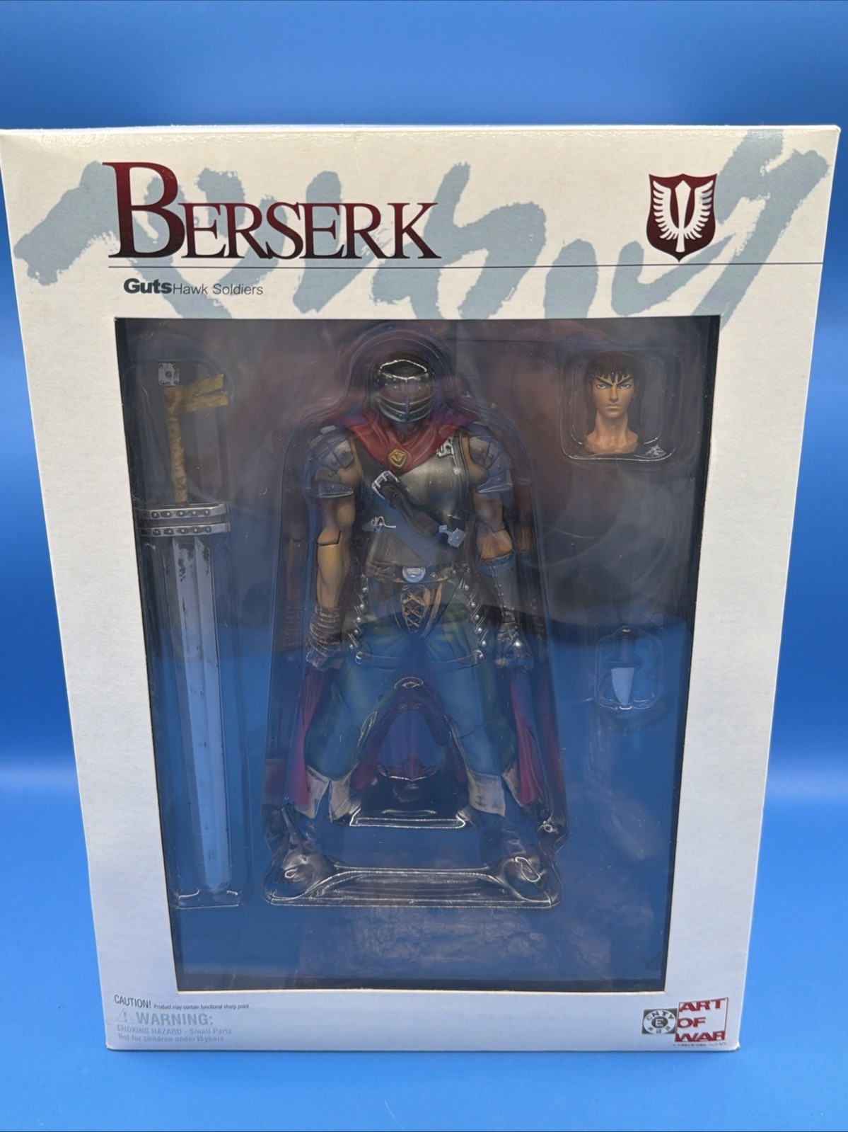 Berserk Art of War Guts Hawk Soldier Action Figure Toy Anime Yamato VTG 2000 Lg