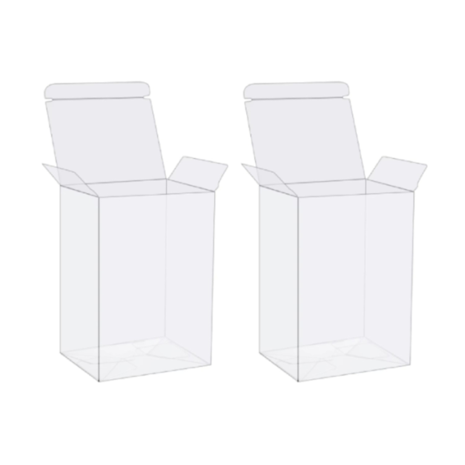 Set of 2 Protector Case for Funko Pop! Vinyl Figures – 4 inches
