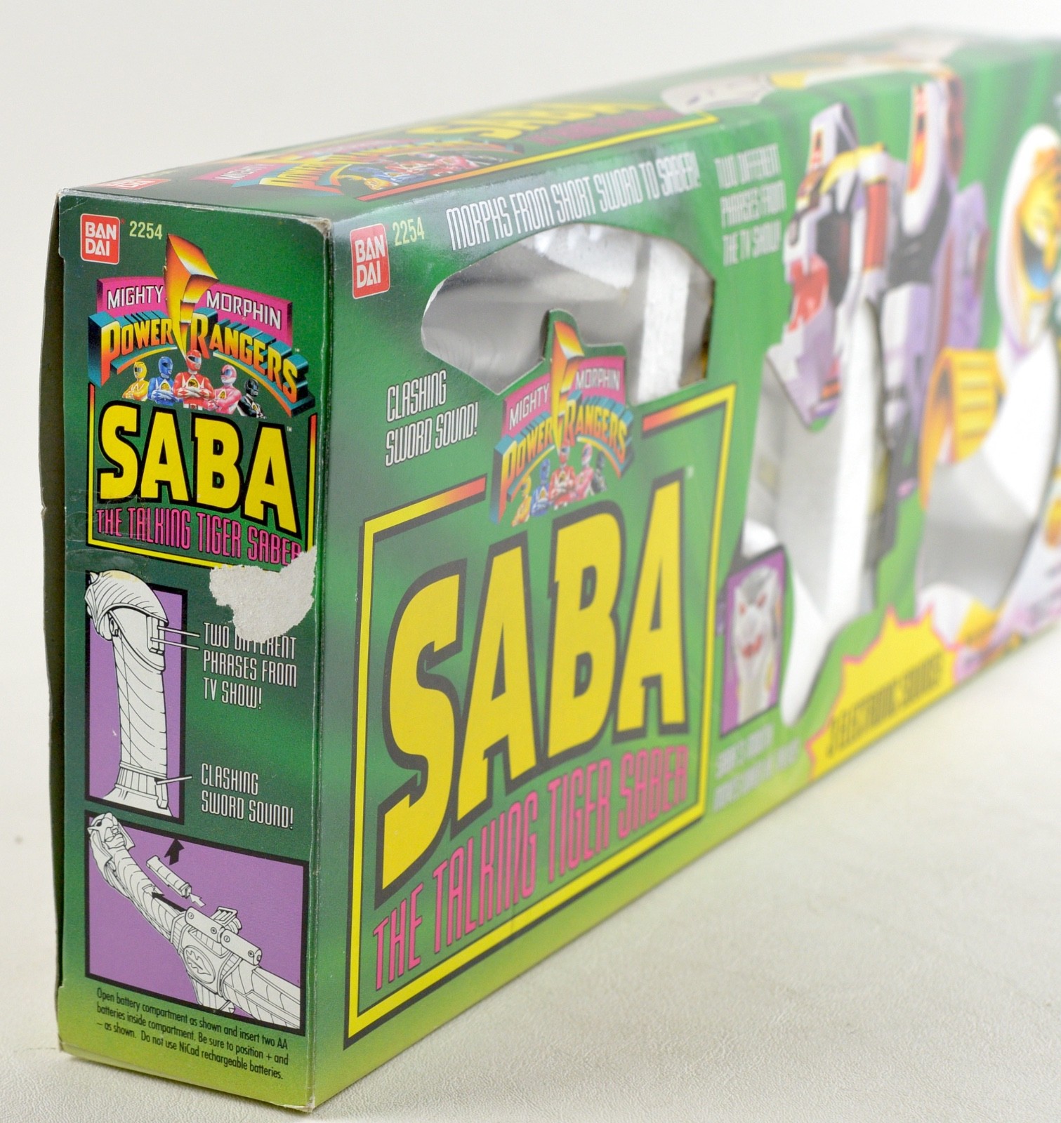 Mighty Morphin Power Rangers “Saba The Talking Tiger Saber” 1994