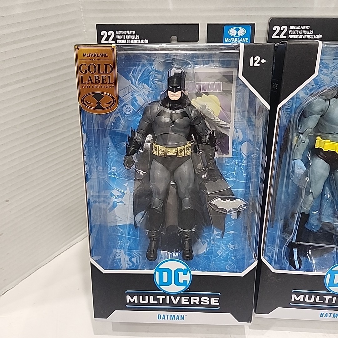 DC MULTIVERSE MCFARLANE TOYS BATMAN YEAR ONE GOLD LABEL BATMAN Det Comics Chase