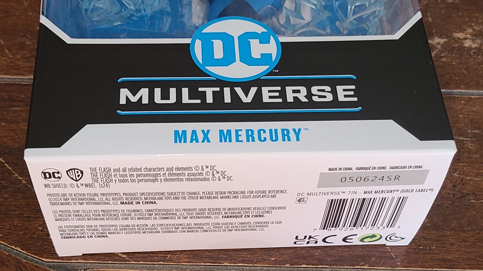 DC Multiverse The Flash Gold Label (2024) MAX MERCURY 7&Prime; Action Figure #050624SR