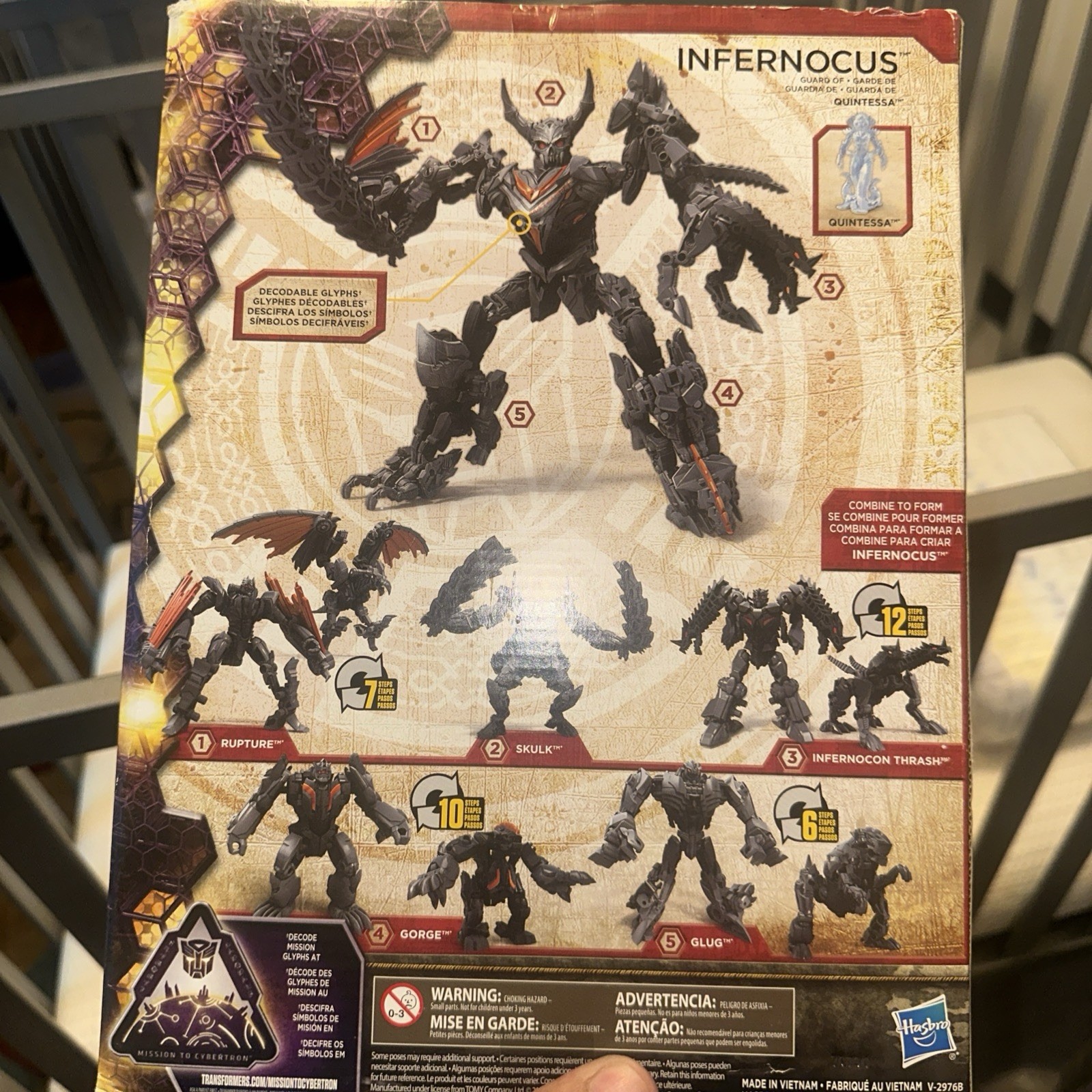 Transformers The Last Knight INFERNOCUS Toys R Us Exclusive Hasbro 2016 Figure