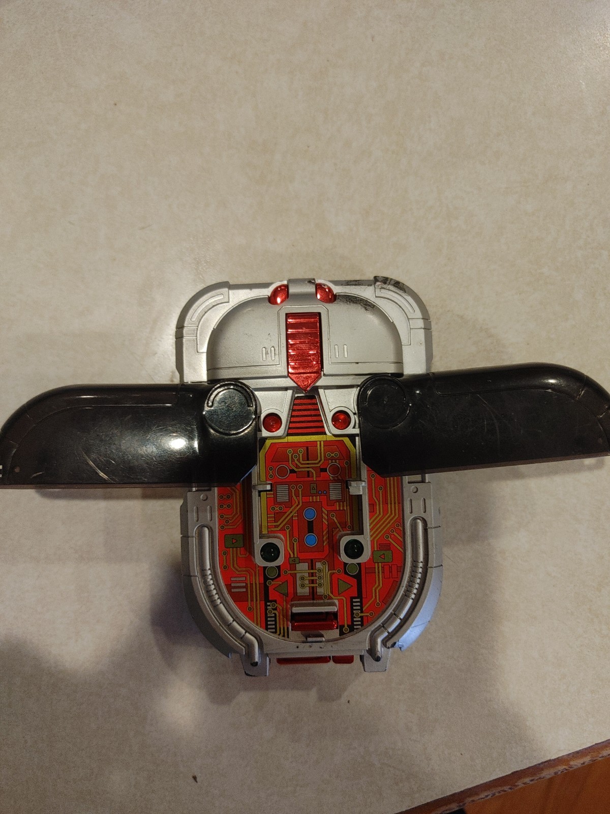 Bandai 1996 Saban&rsquo;s BeetleBorgs Beetle Bonder 3 in 1 Light & Sound Morpher