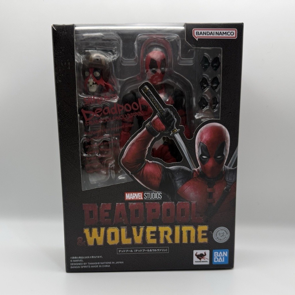 Bandai Namco S.H.Figuarts Deadpool & Wolverine Marvel Studios Action Figure