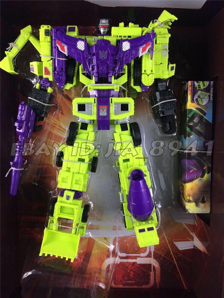 Deformabl Robot Devastator 6 In 1 Action Figure 12&Prime; Engineering Truck Toys NoBox