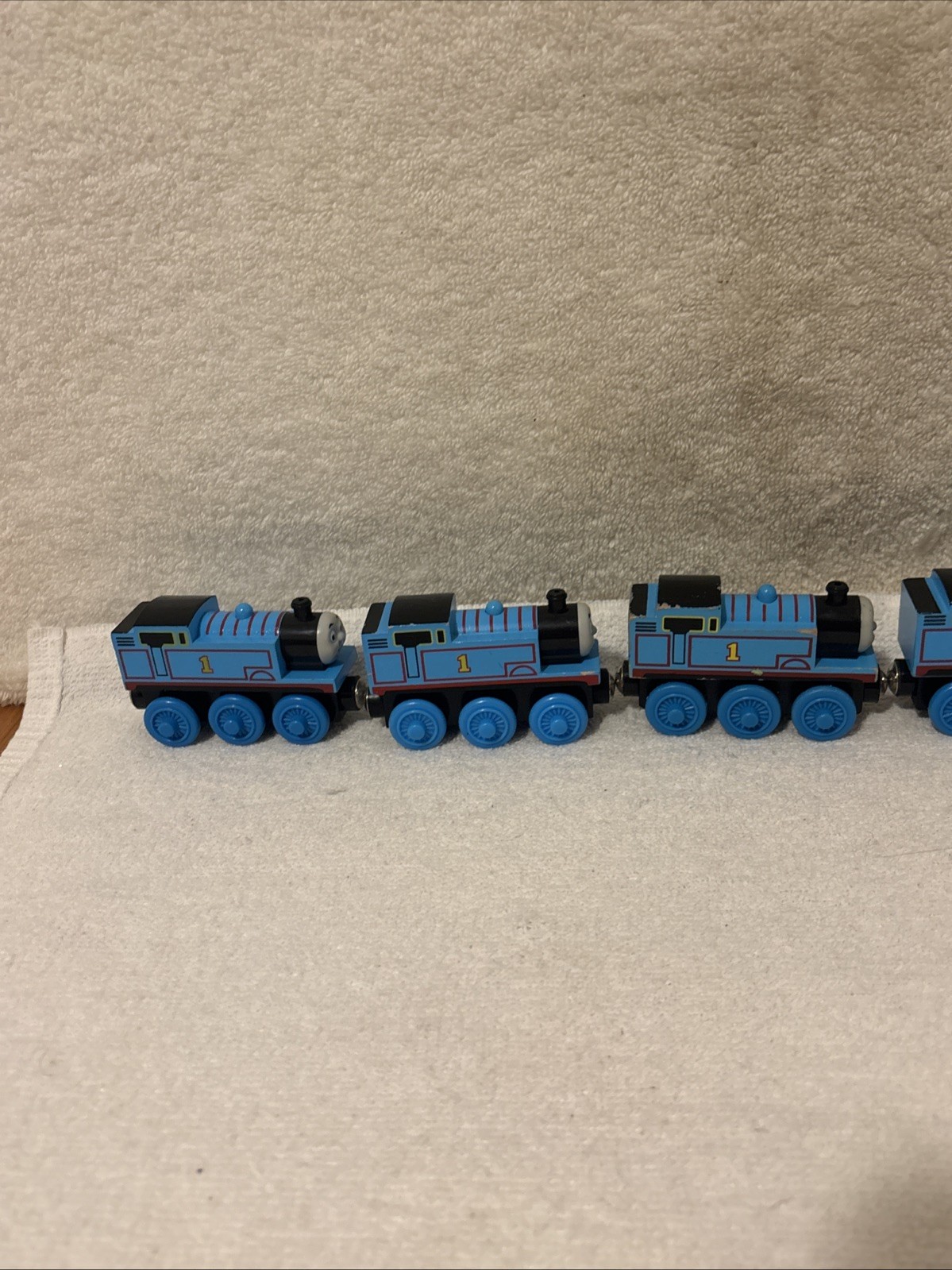VTG 6x Thomas the Tank Engine Thomas & Friends Wooden Railway Thomas FREE SHIP