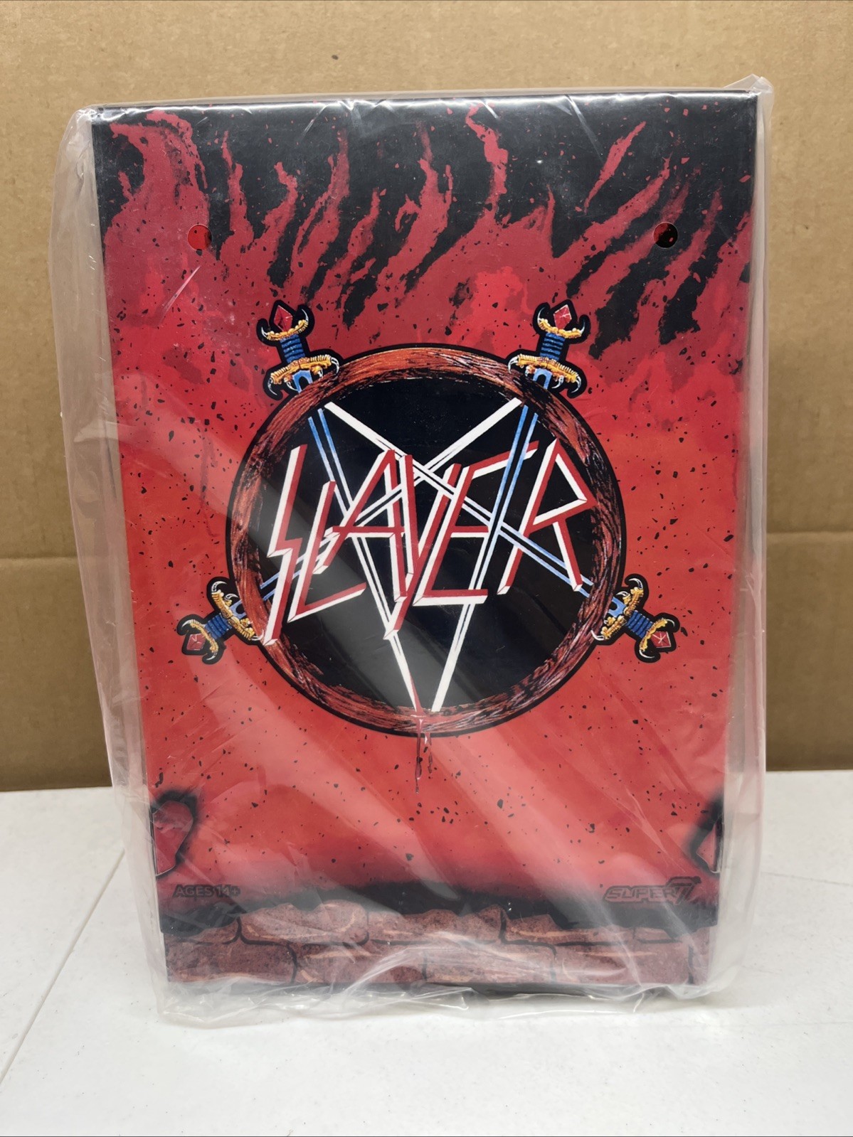 SLAYER Show No Mercy Minotaur Super 7 Ultimate&rsquo;s 7&Prime; Action Figure, sealed new