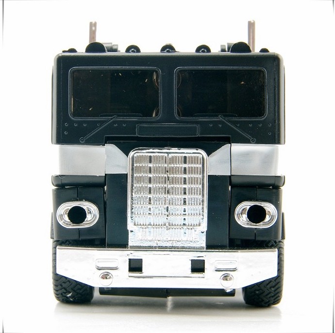 Transform G1 Optimus prime Black mint car metal front action figure MISB Gift