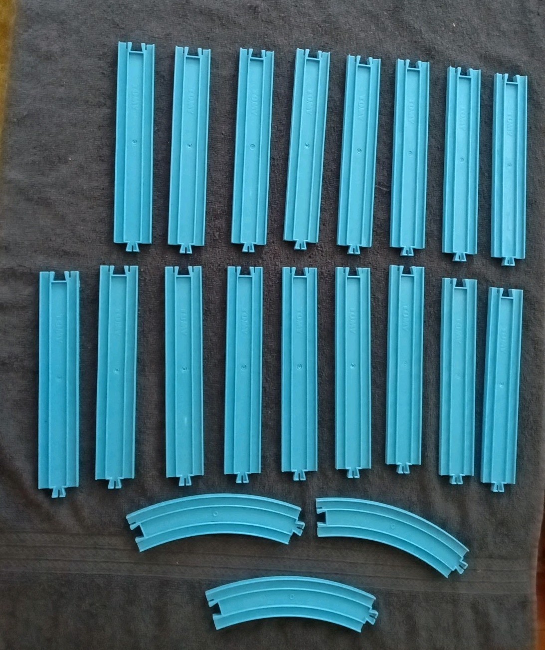 THOMAS Trackmaster TOMY 1992 Straight Tracks & 1998 Curved Train Tracks-20pcs. 5