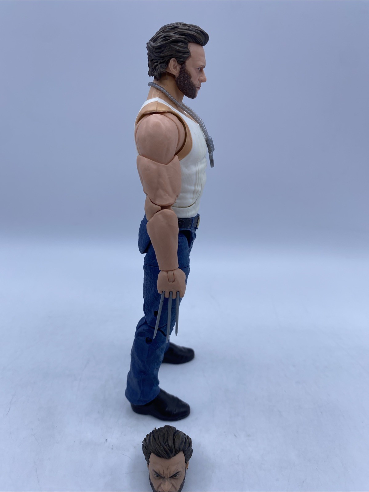 Marvel Legends Amazon Exclusive Wolverine Movie Hugh Jackman -READ (B)