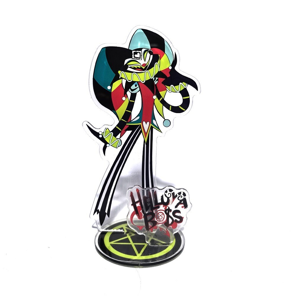 15CM Blitzo Stolas Helluva Boss Acrylic Stand Figure Desktop Display Anime Toy