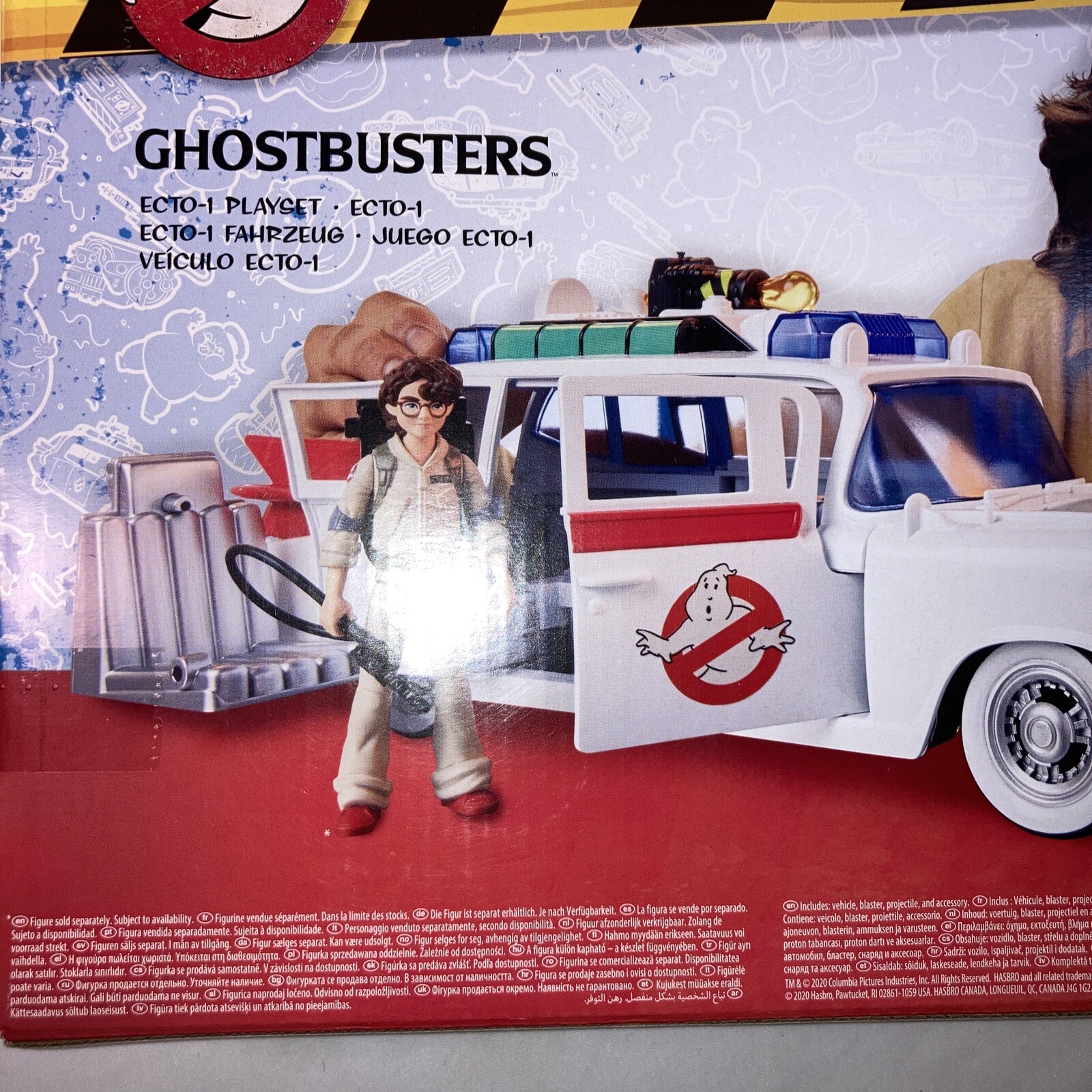 Ghostbusters Ecto-1 Afterlife Playset FLIGHT SUIT VARIANT 5 inch Scale NIB