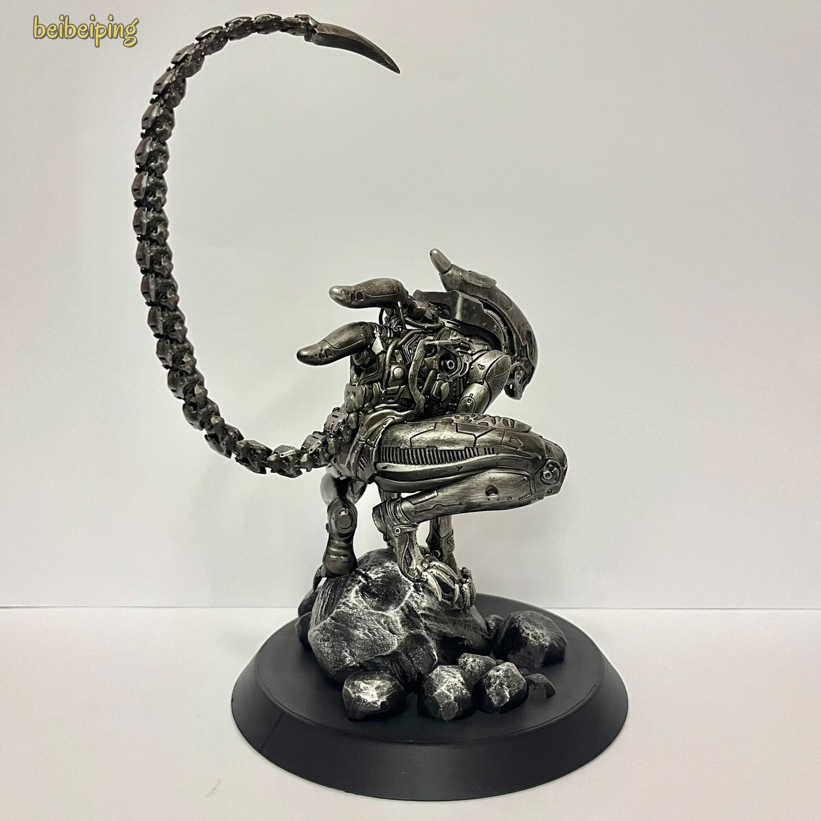 Alien Xenomorph Monster 22cm Resin Figure Handmade Model Decor Toy Statue Gift
