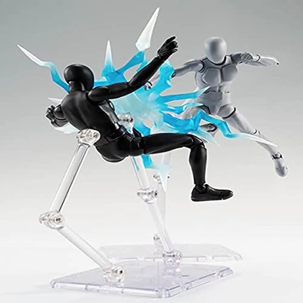 10Pc HG144 Adjustable Action Figure Display Holder Base Doll Model Support Stand