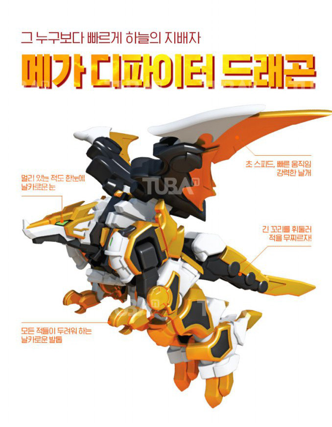 Dino Core EVOLUTION 2 MEGA D-FIGHTER DRAGON Transforming Robot Dinosaurs 2018