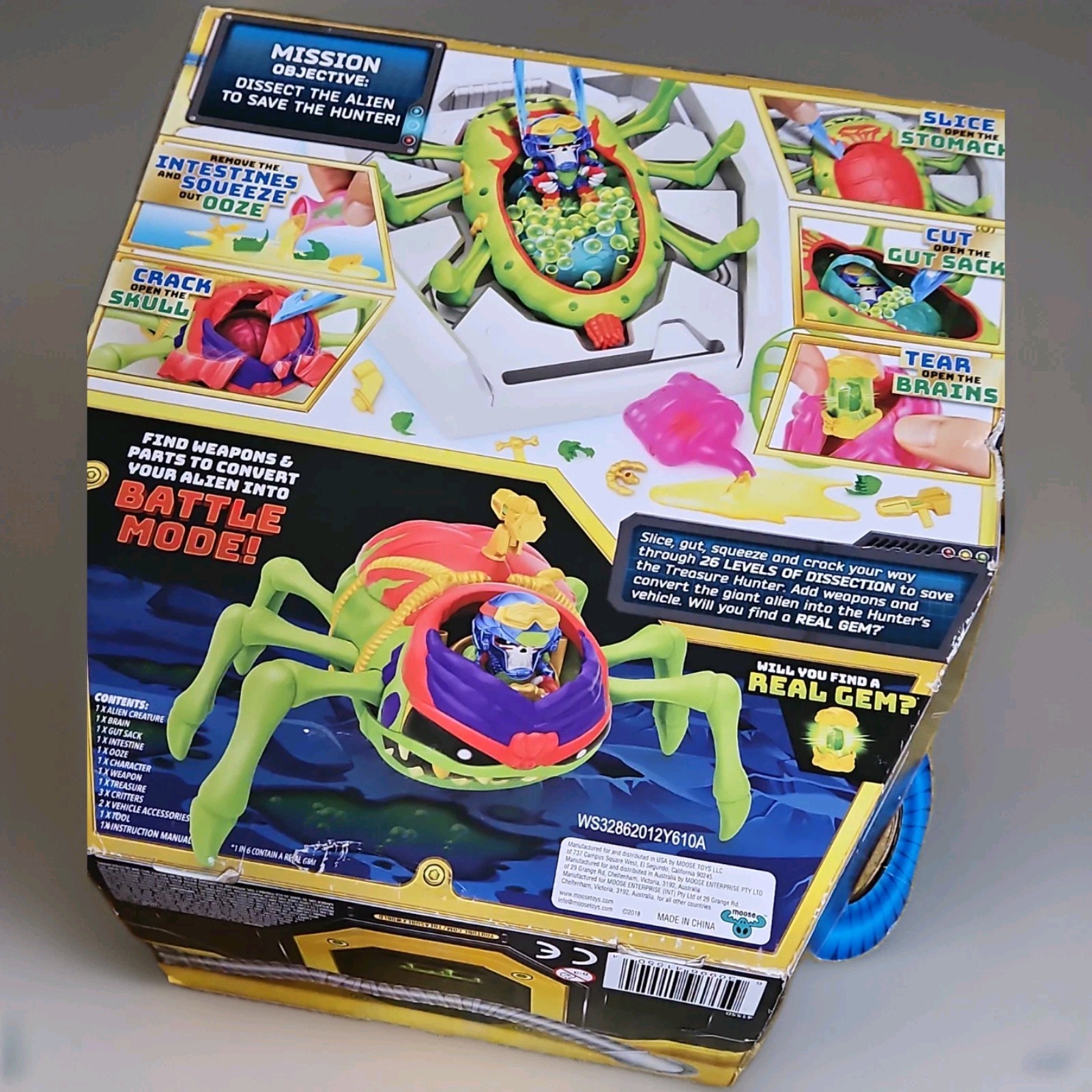 New Sealed Treasure X Aliens Ultimate Dissection Battle Mode Kit Toy