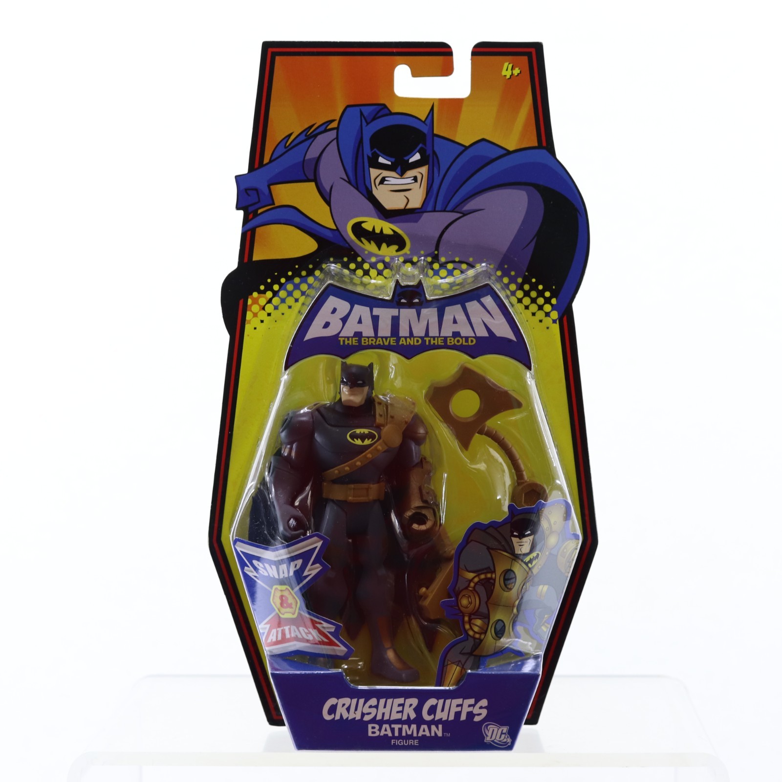Batman Brave and the Bold Crusher Cuffs Batman 5&Prime; Action Figure 2009 New NIP