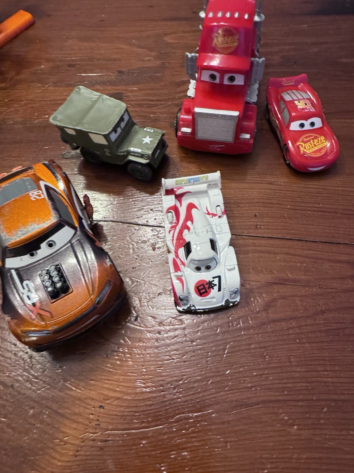 Disney Pixar Cars – Set Of 5 Toys Pixar Cars, Shu Todoroki, Tim Treadless & More