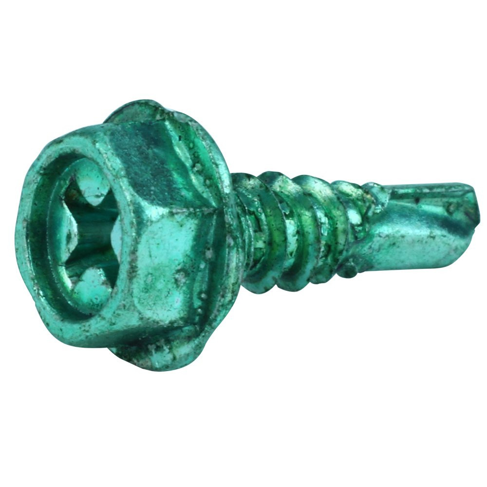 #10 Self-Tapping Hex/Phillips/Slotted/Square Head Ground Screws (Box of 100 in G