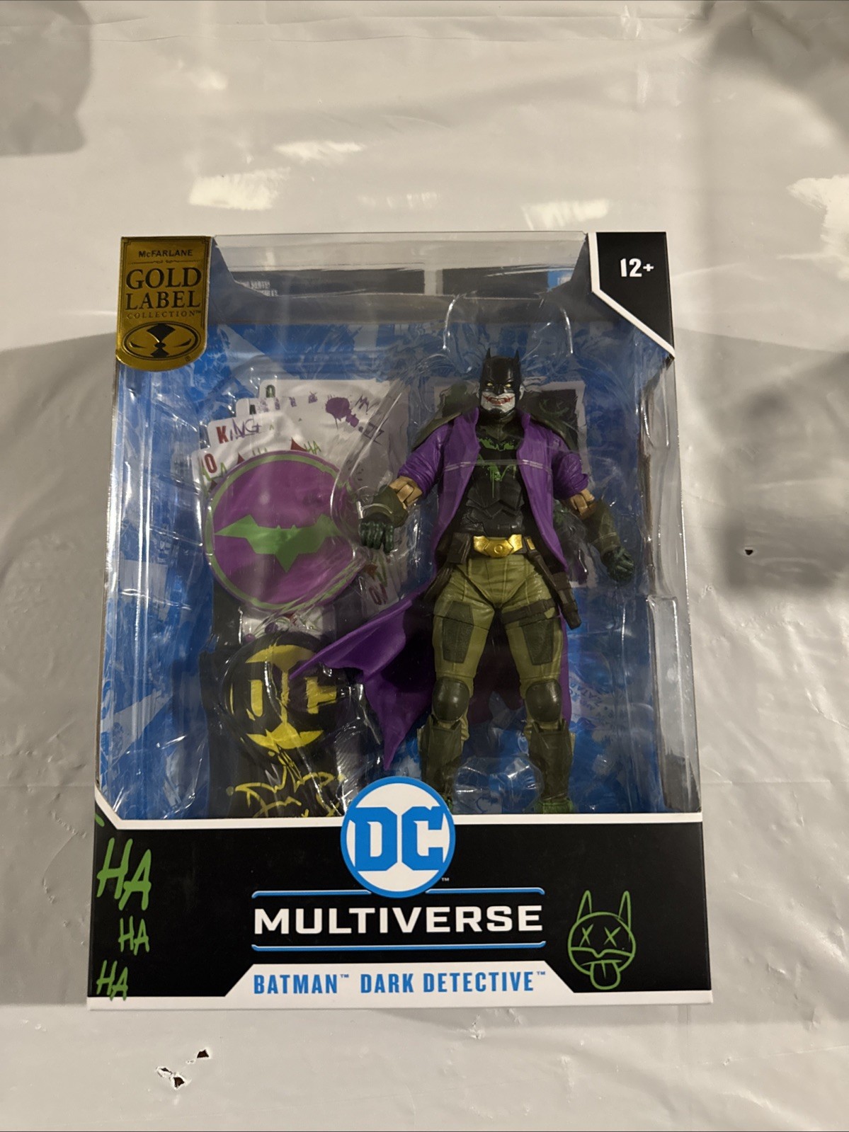 McFarlane DC Multiverse – Jokerized Dark Detective – Gold Label